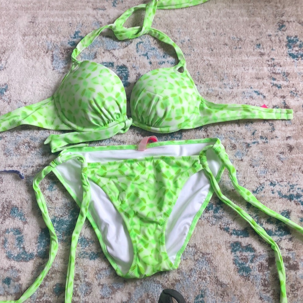 Victoria’s Secret halter push up bikini